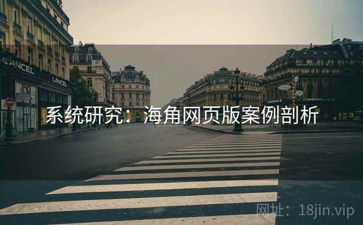 系统研究:海角网页版案例剖析